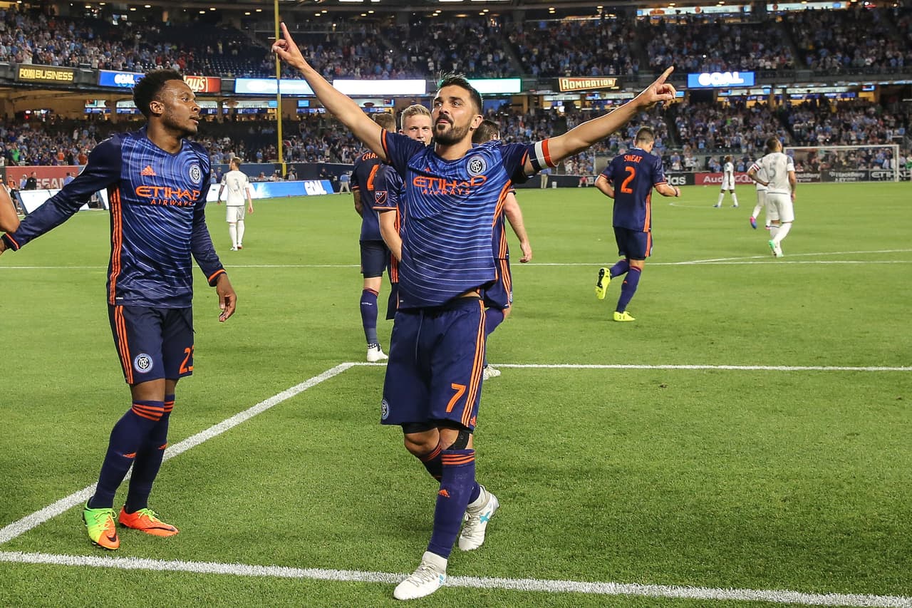 David Villa se mandó un nuevo golazo en el triunfo del NYCFC ante Minnesota United