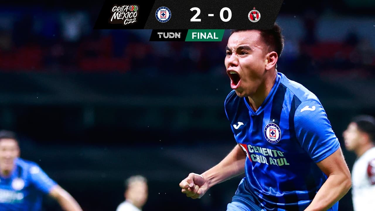 Cruz Azul se presenta en el Grita México C22 con triunfo y gol de Charly