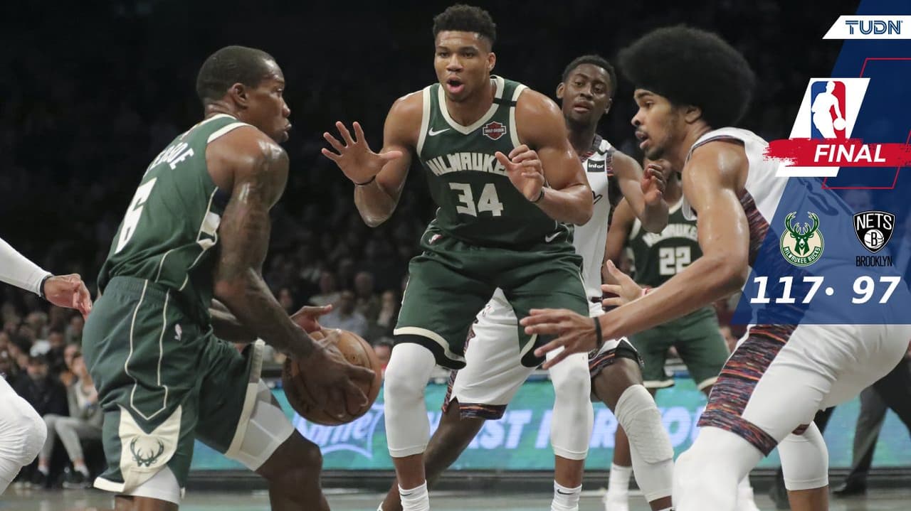 Los Bucks se calientan con su sexto triunfo al hilo, sobre Nets