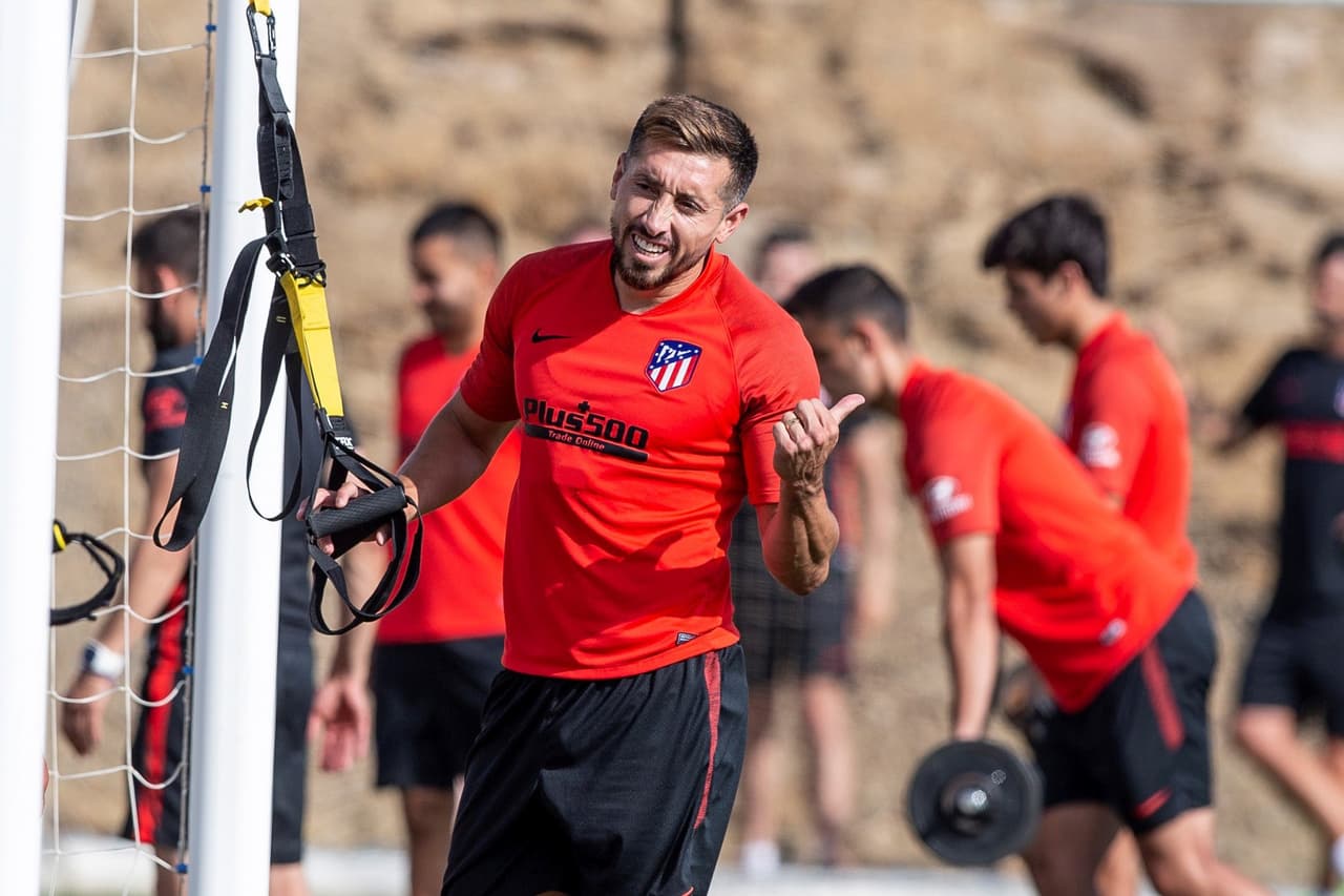 Héctor Herrera debuta con el Atlético en pretemporada