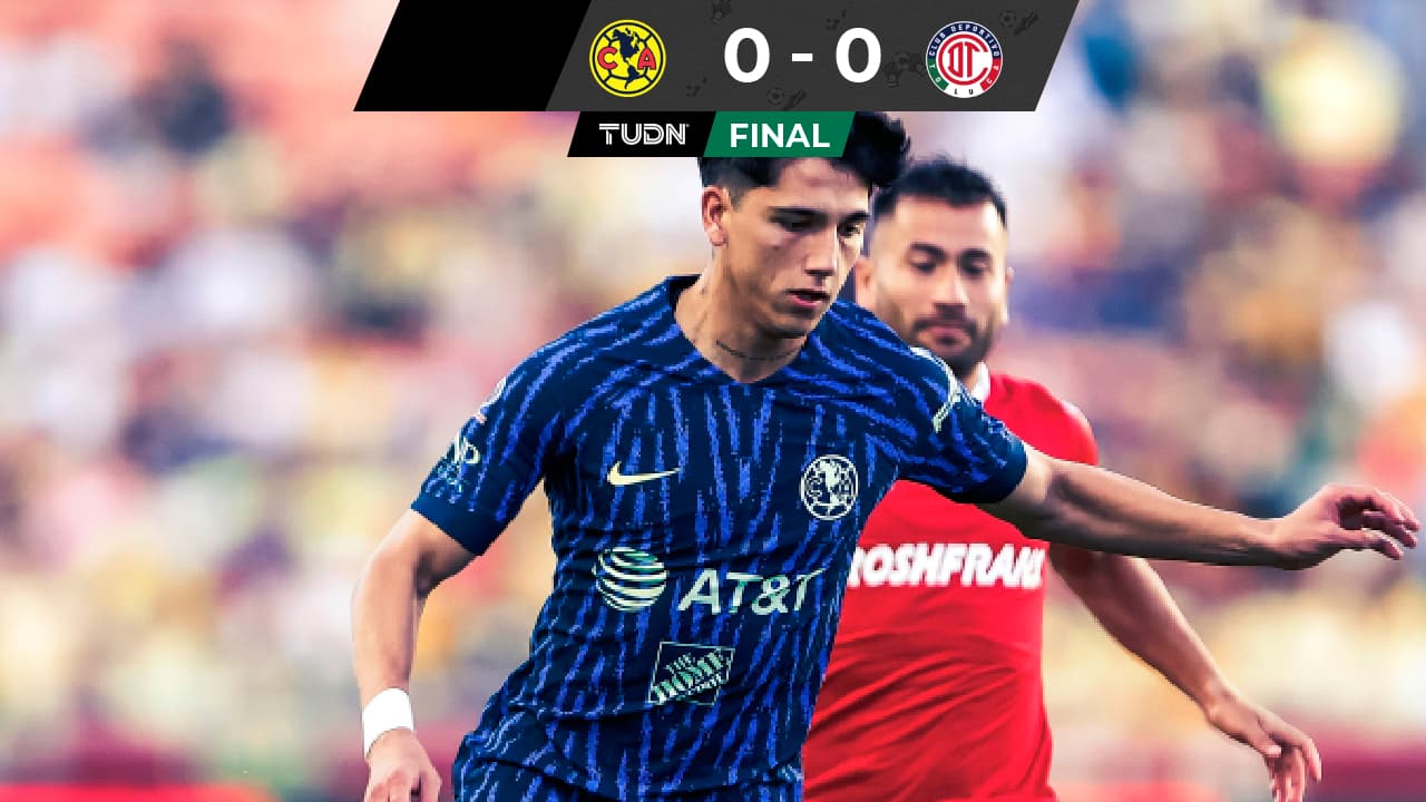 Sin Jardine en el banquillo, América no pasa del empate en amistoso con Toluca