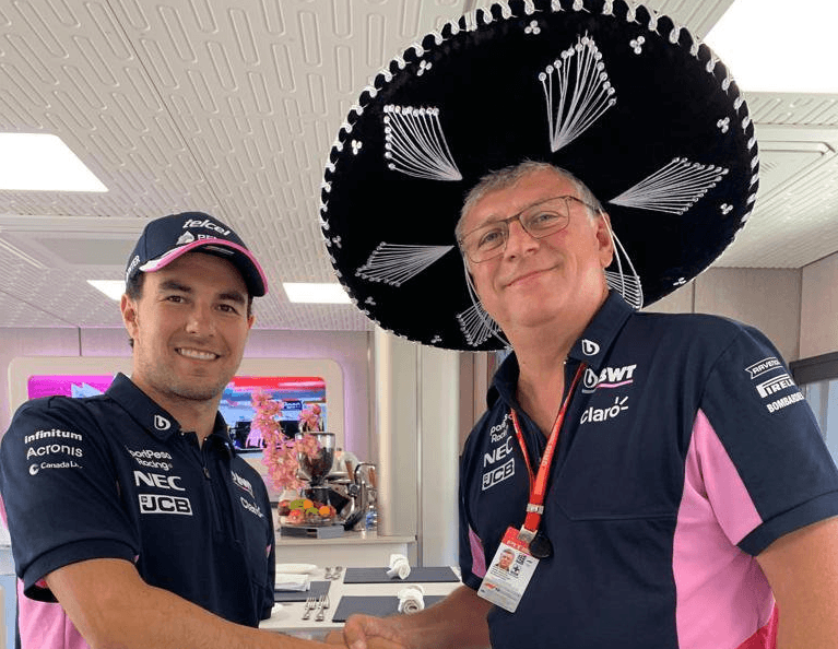 Sergio Pérez renovó con Racing Point por tres temporadas