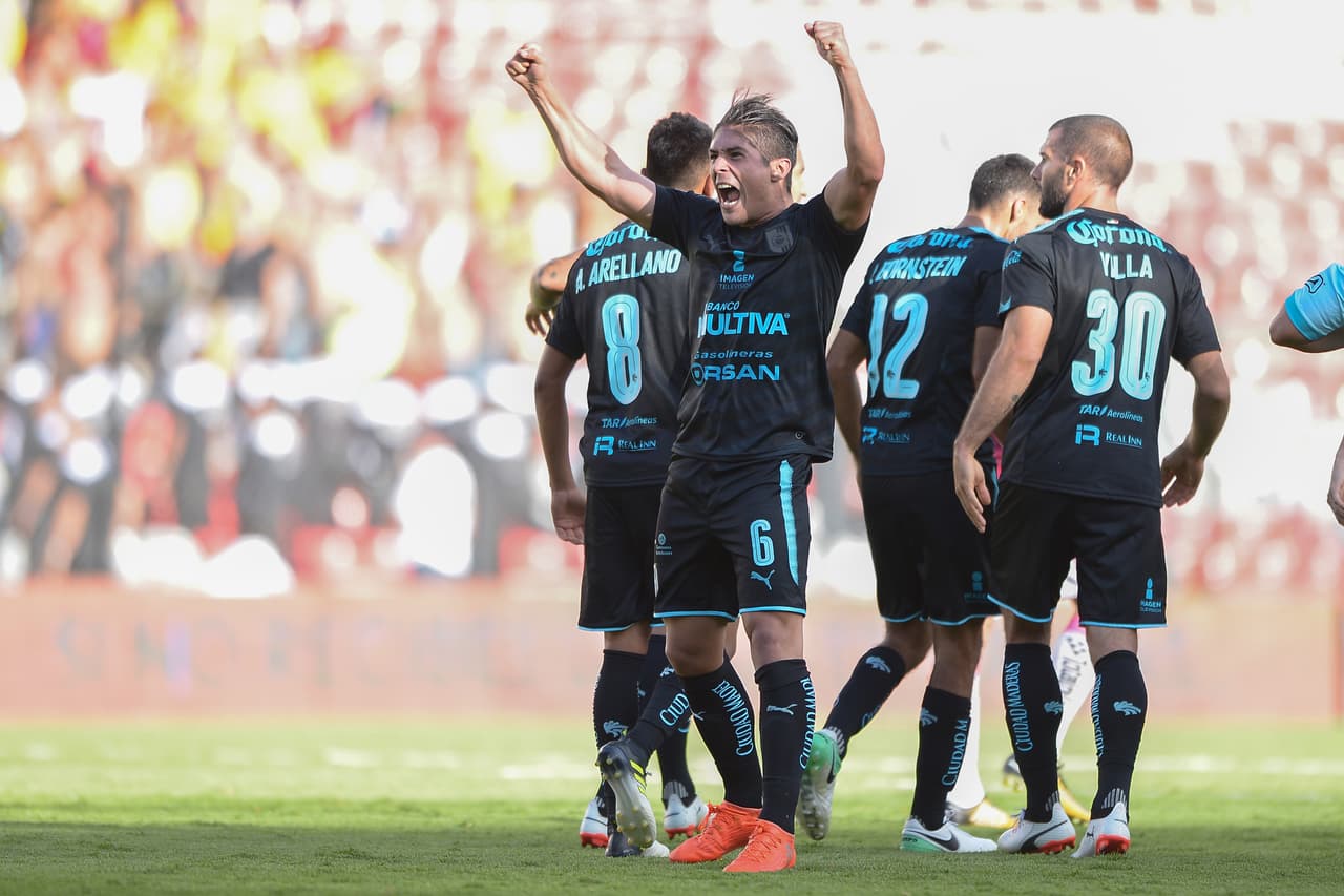 Güémez aprovechó un error de marcación de Achilier a la salida de un córner para poner el 1-1.