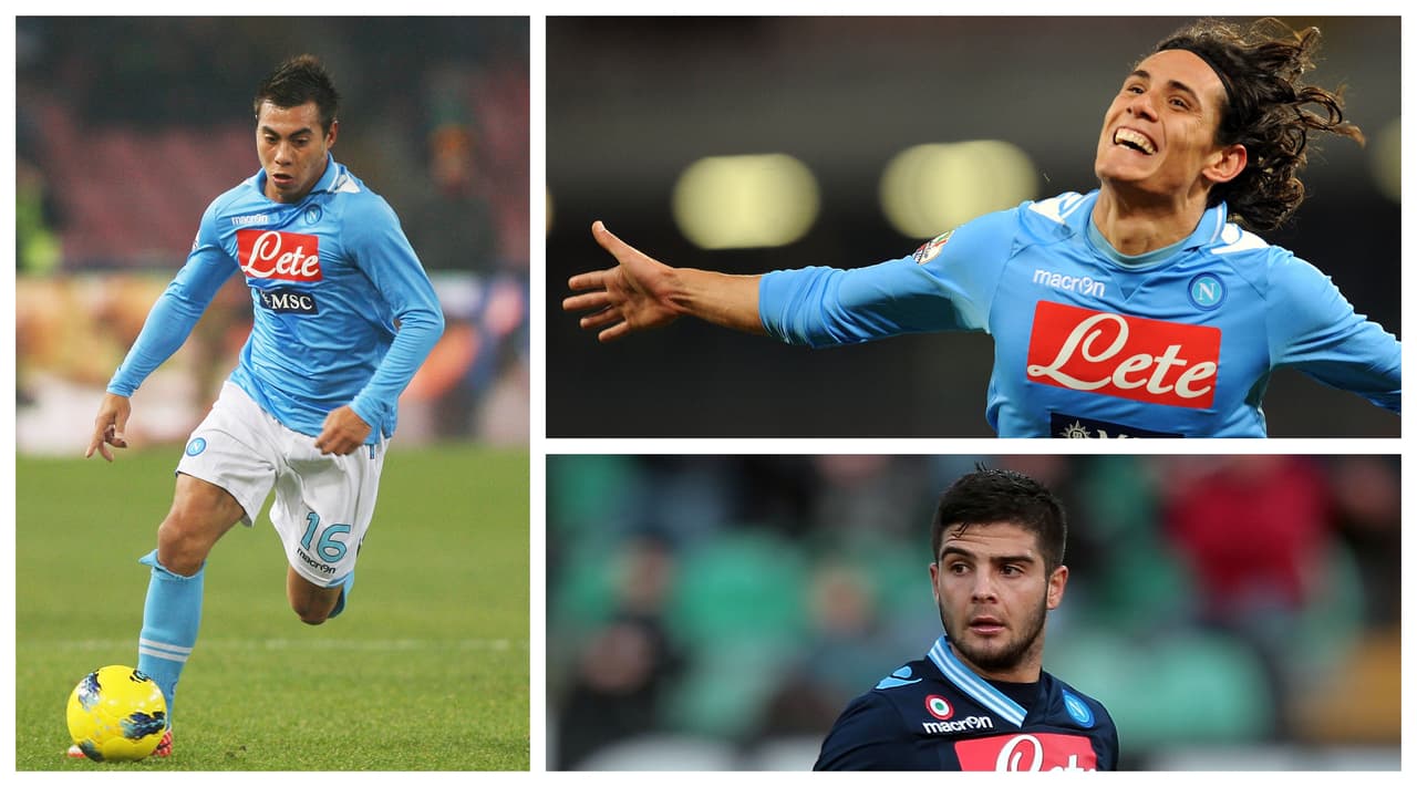 Eduardo Vargas arribó a un Napoli lleno de cracks en 2011 tras ganar la Copa Sudamericana con Universidad de Chile.