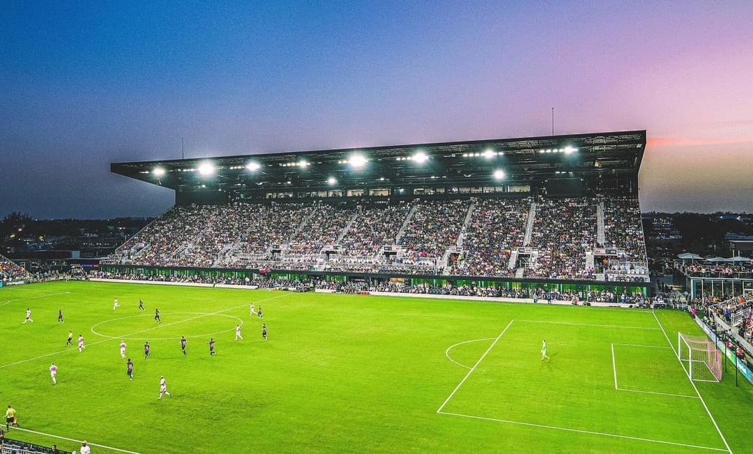 Drive Pink Stadium en Fort Lauderdale, sede de la Fase Preliminar de la Copa Oro