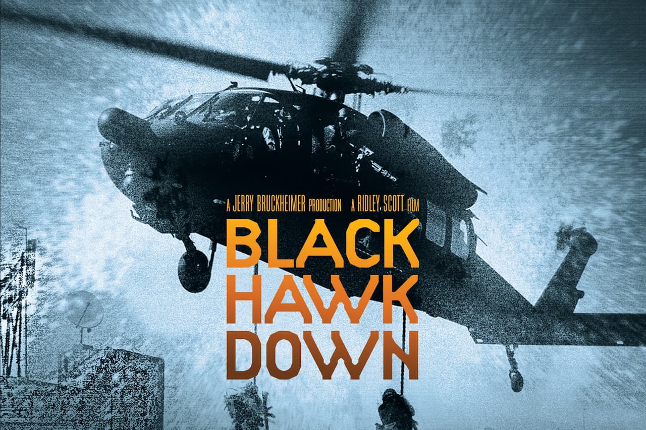 Black Hawk Down
<br>Una élite del ejército estadounidense es enviada a Mogadiscio para realizar una misión en plena guerra civil. Sin embargo la misión que parecía fácil termina siendo una pesadilla.