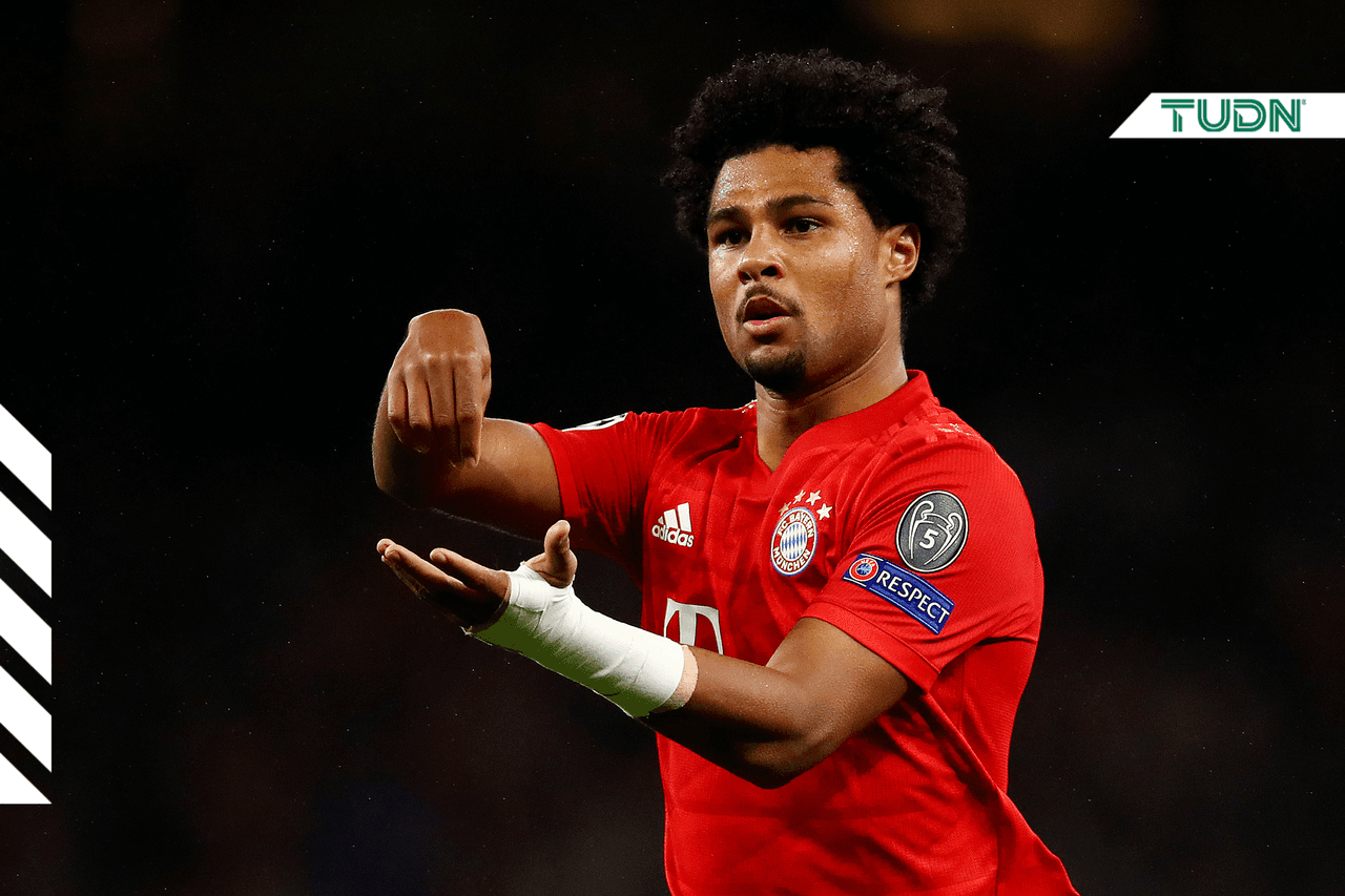 Serge Gnabry hizo historia con sus 4 goles ante el Tottenham