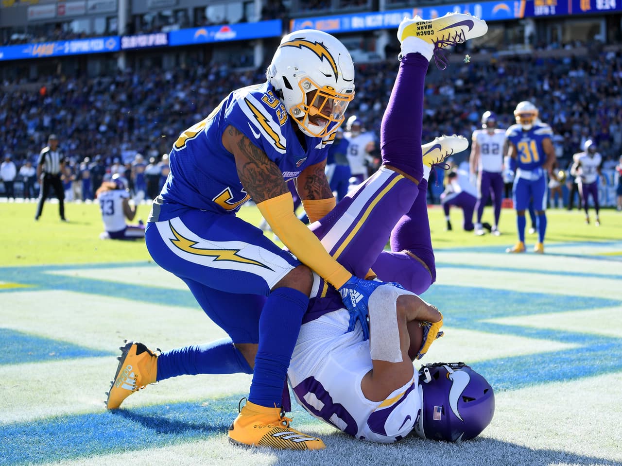 Los Angeles Chargers 10-39 Minnesota Vikings