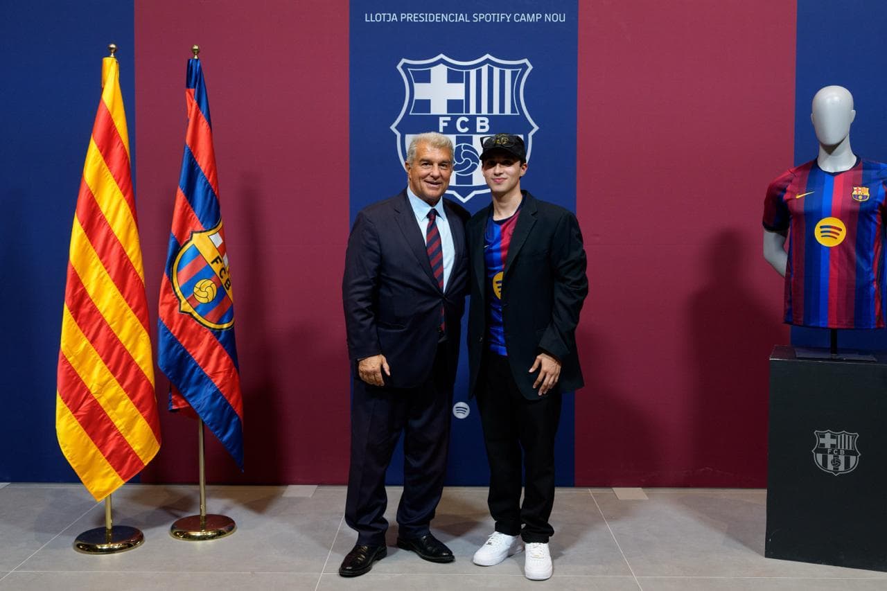 Barcelona cumple el sueño de un aficionado mexicano