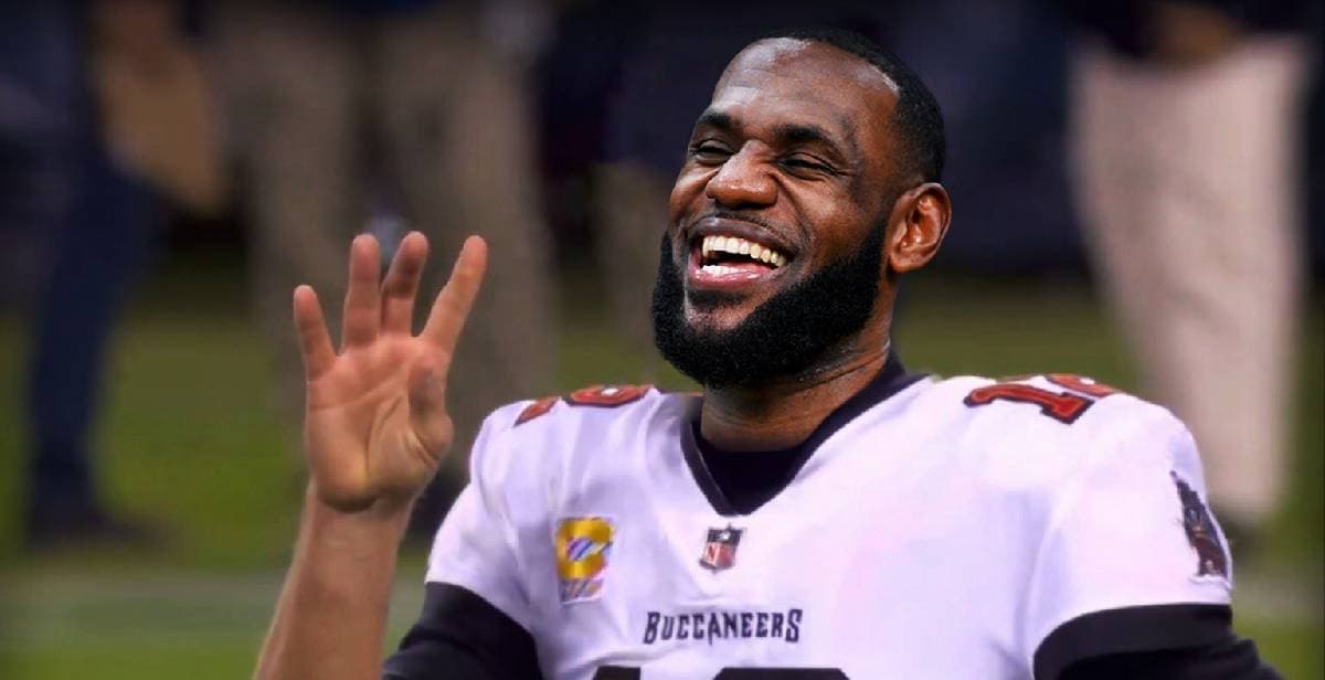Tom Brady felicita a LeBron por su cuarto campeonato de NBA