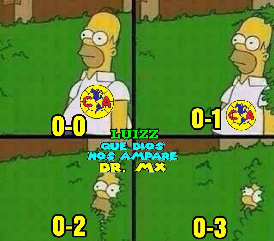 Chivas goleó y 'bailó al América en el clásico nacional y los memes acabaron con las Águilas.