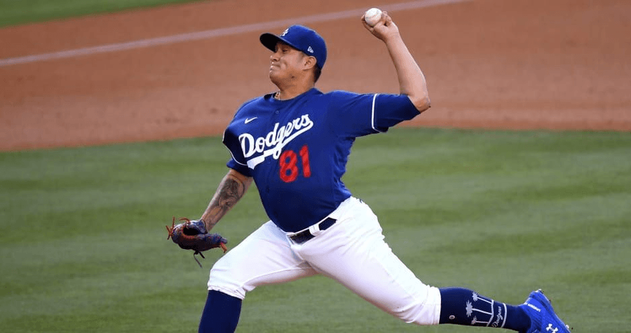 Víctor González debuta en la MLB con los LA Dodgers
