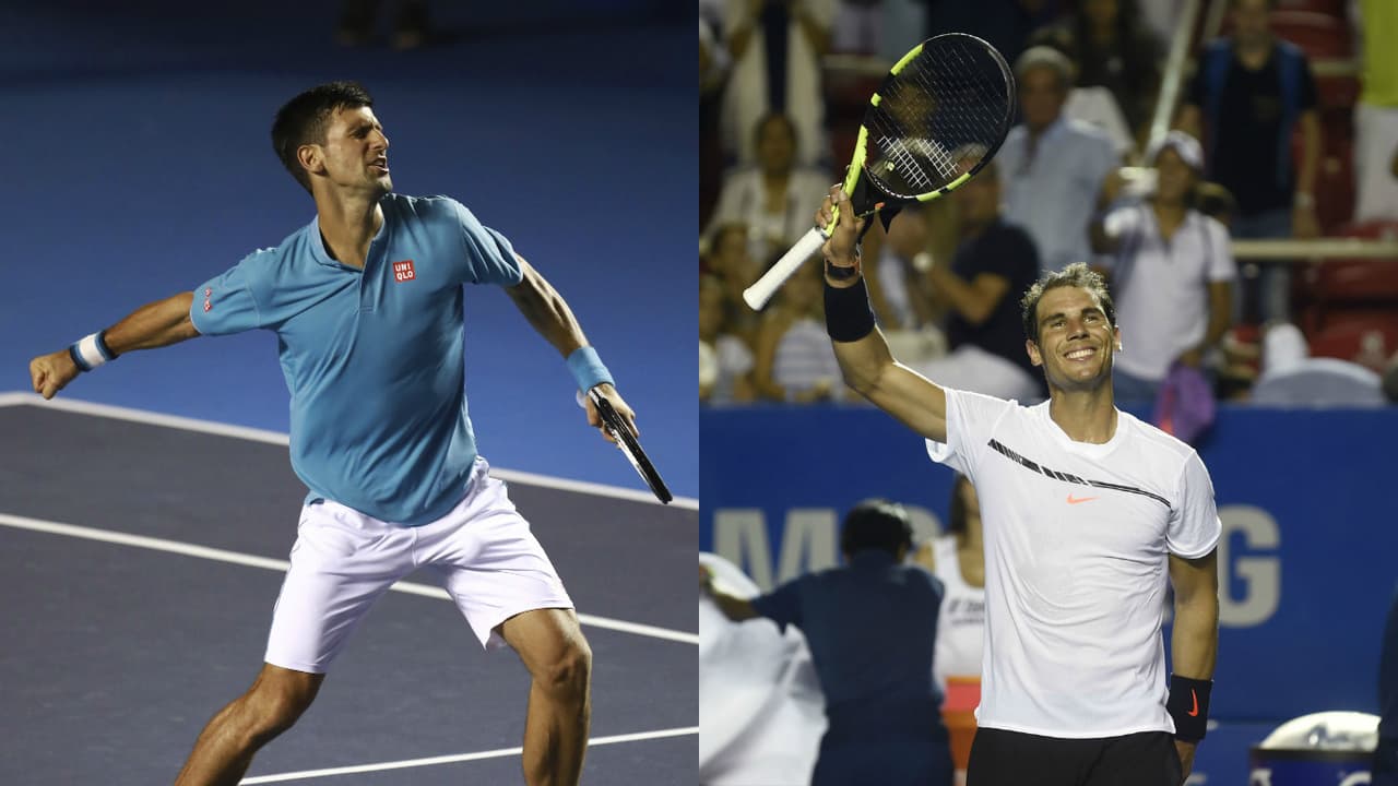 El serbio Novak Djokovic, el español Rafael Nadal, primero y segundo favoritos, y el argentino Juan Martín del Potro sellaron este martes sus boletos para la segunda ronda del Abierto Mexicano de tenis de Acapulco.