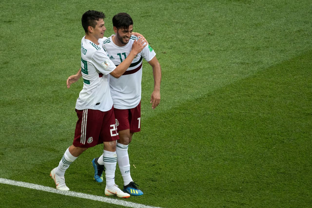 Carlos Vela e Hirving Lozano, la dupla que mete miedo en el Mundial.