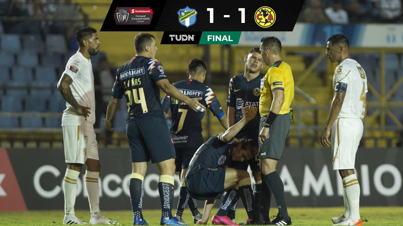Tras polémico arbitraje, América salvó el honor en Concacaf