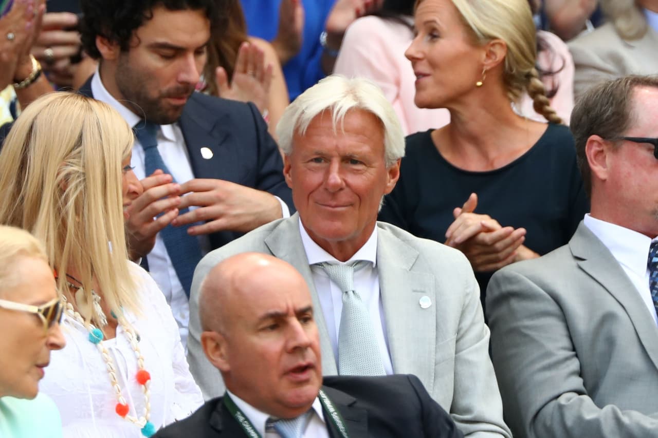 Bjorn Borg, uno de los íconos del tenis europeo en la década del 70. El sueco era conocido como el 'Hombre de Hielo'.