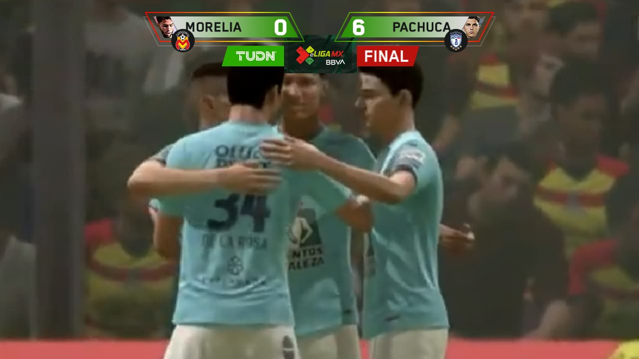 ¡Van por ti, "Nickiller"! Pachuca, líder provisional en eLiga MX