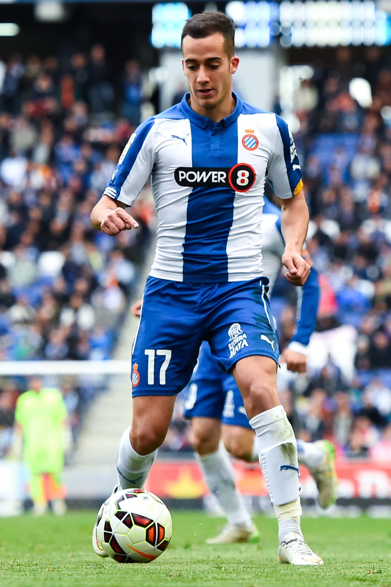 Lucas Vázquez jugaba en el Espanyol