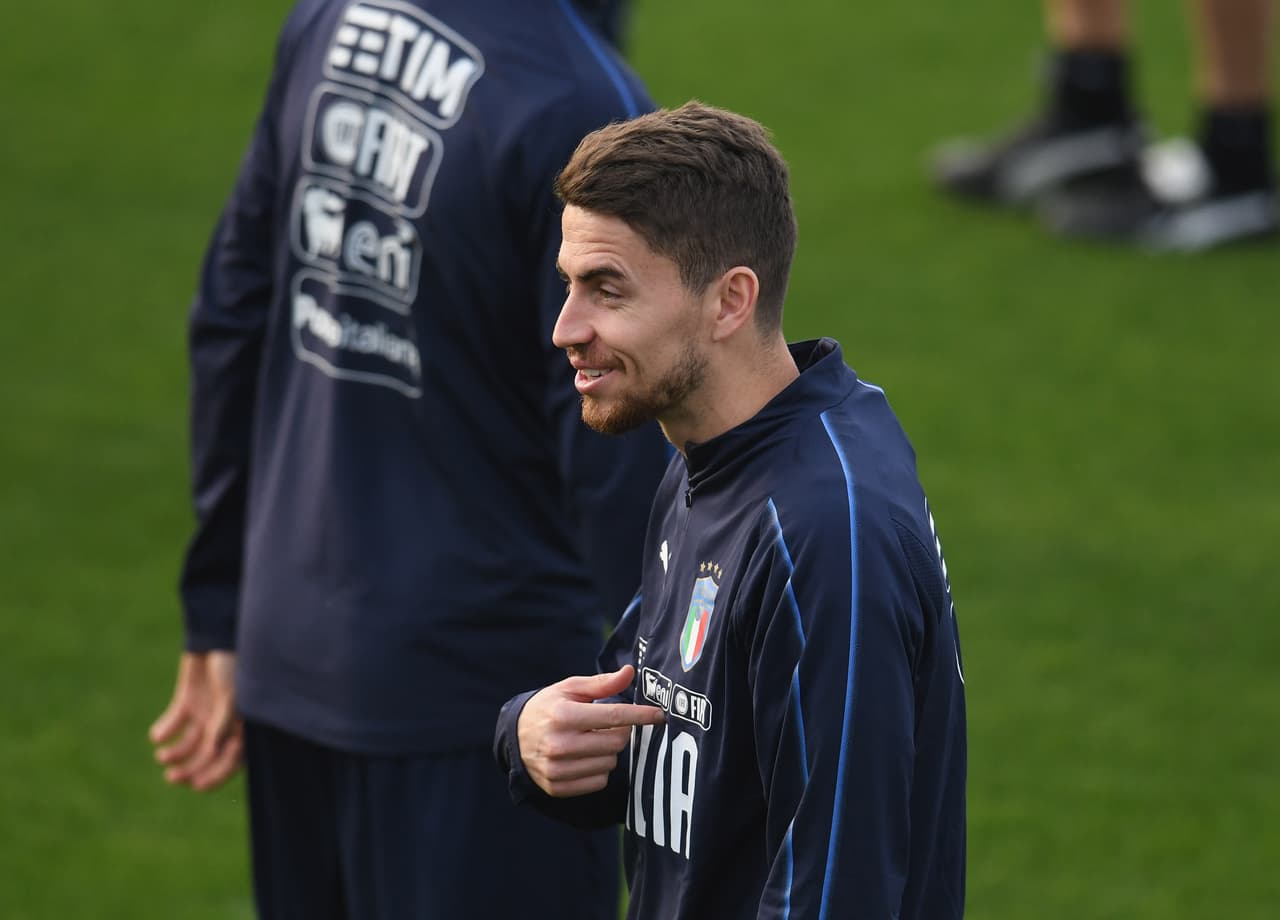 Jorginho, Giorgio Chiellini, Marco Verratti, Ciro Immobile, entre otros, esperan cambiar la cara de la
<i>Azzurra.</i>