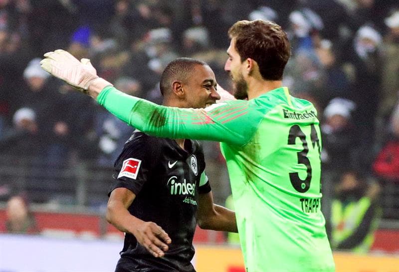 Por eso el gol de Kostic tras pase de Sebastian Haller le permitió celebrar al Eintracht Frankfurt al minuto 12 del segundo tiempo para el 2-0.