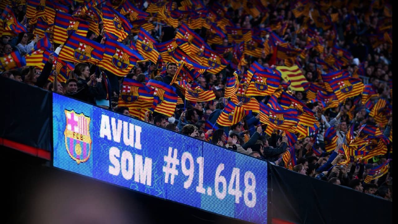 Barcelona Femenil rompe récord de asistencia en el Camp Nou
