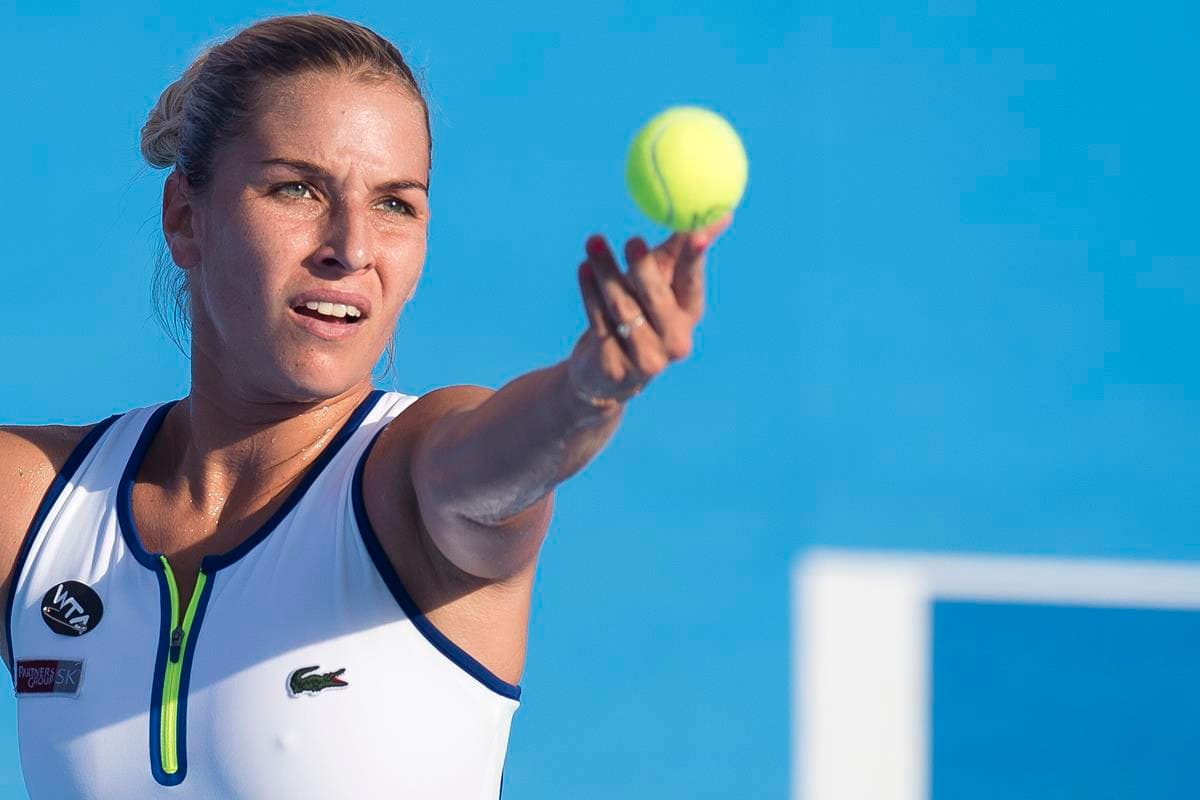 Cibulkova se mantiene invicta en Acapulco, donde ha ganado los nueve partidos que ha disputado.