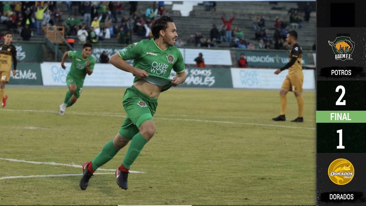 Maradona reapareció con Dorados para perder ante Potros UAEM