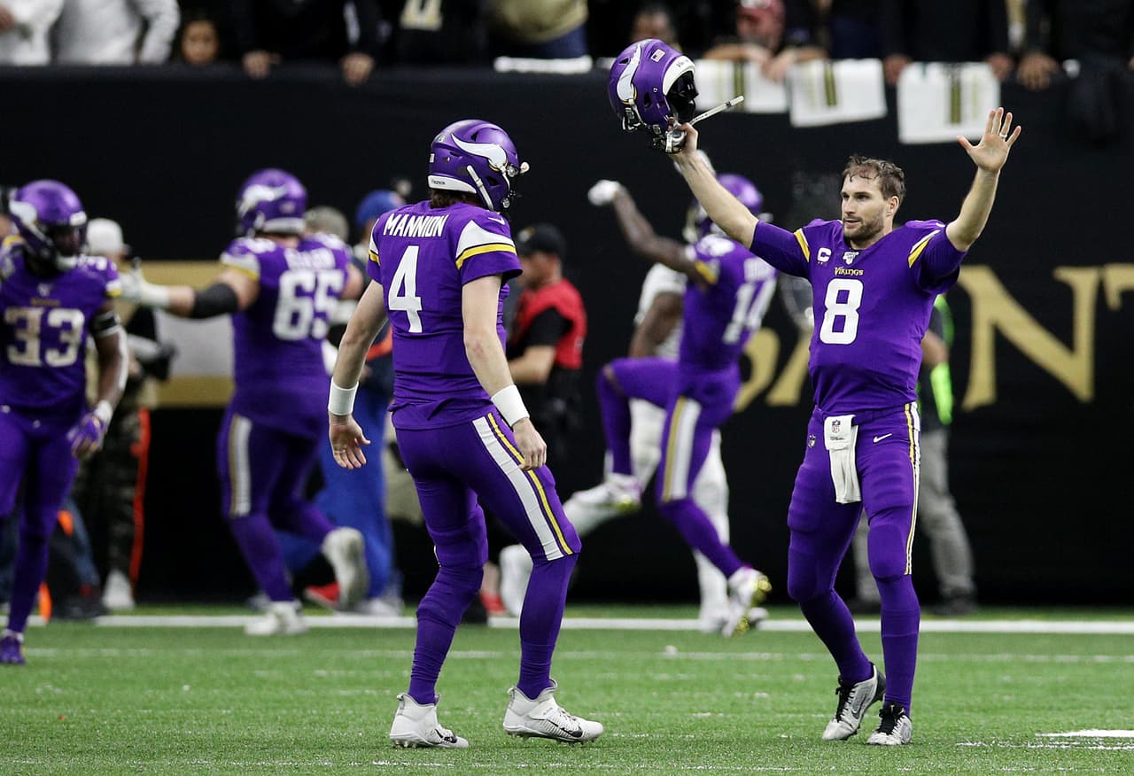 New Orleans Saints
<b>20-26</b> Minnesota Vikings | Minnesota Vikings se enfrentará ante San Francisco 49ers en Ronda Divisional.