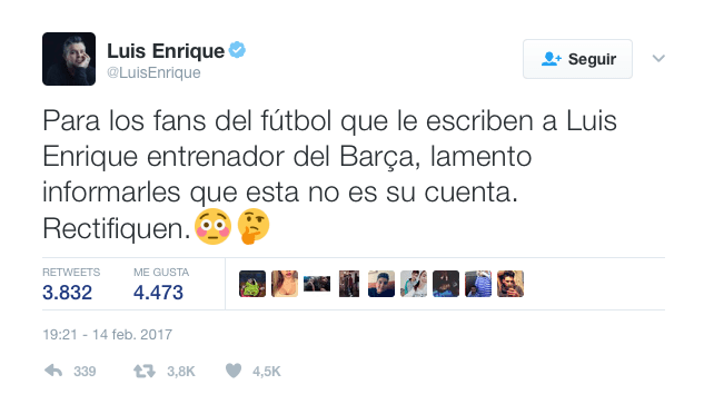 Este fue su mensaje en busca de paz, después de cientos de agresivos mensajes.