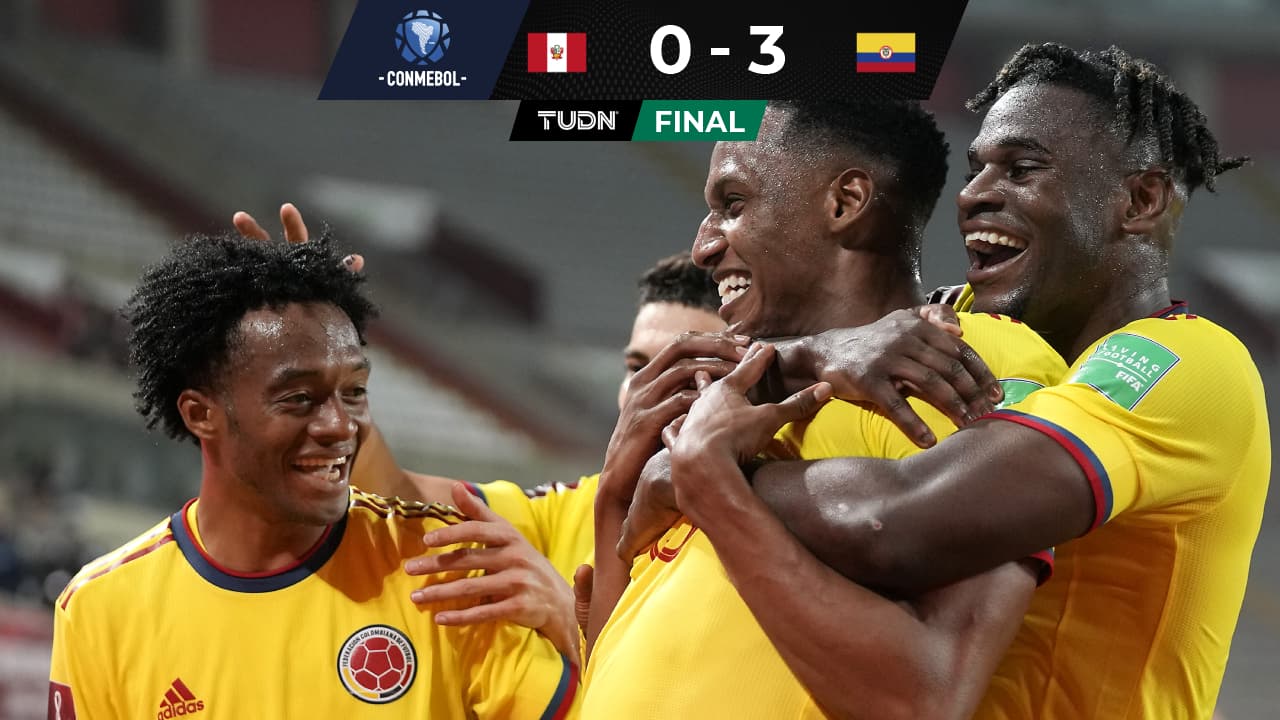 Colombia hunde a Perú en la eliminatoria de Conmebol