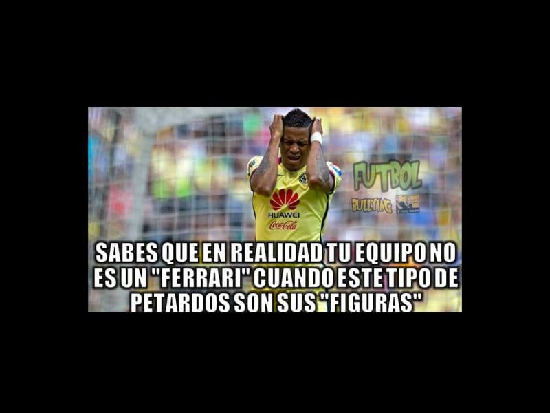 La derrota de América en casa ante los Gallos de Querétaro no pasó desapercibida en la redes sociales y los memes no se hicieron esperar