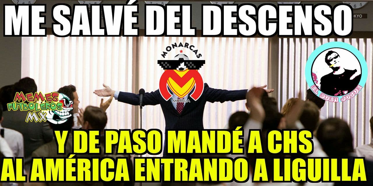 El equipo azulcrema no logró entrar a la liguilla y fueron la burla en redes sociales. Por su parte, Morelia fue aplaudido por salvarse del descenso.