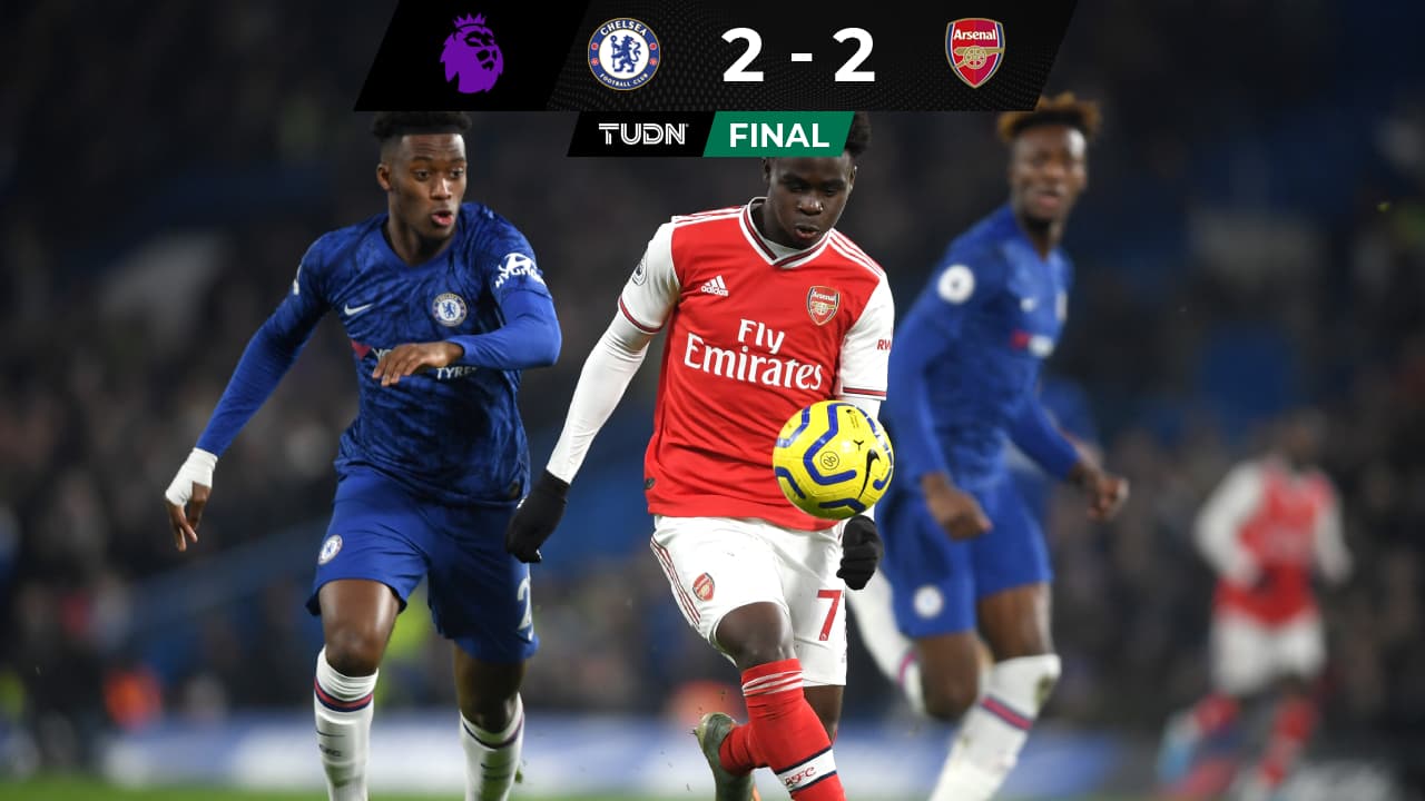 Chelsea y Arsenal dividen puntos en gran partido de la Premier