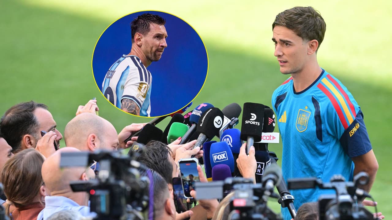 Gavi desea marcar un gol de chilena a la Argentina de Messi en la Final del Mundial 2026