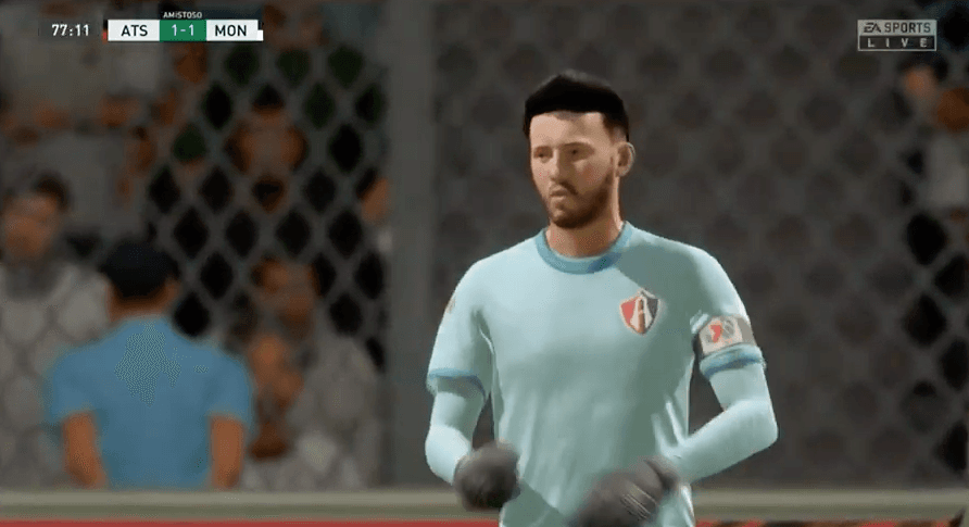 Jairo Torres del Atlas y Éric Cantú de Rayados empataron a un gol en un buen juego en el torneo virtual de la eLiga MX en FIFA 20.