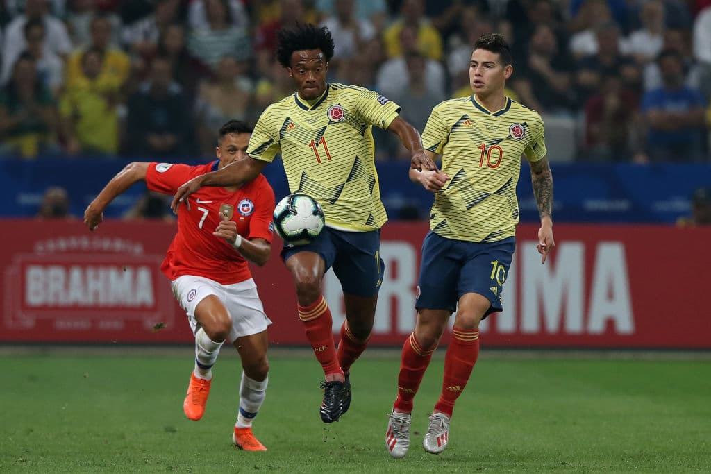 En su debut con el Independiente de Medellín, Cuadrado logró anotarle gol al Boyocá Chicó.