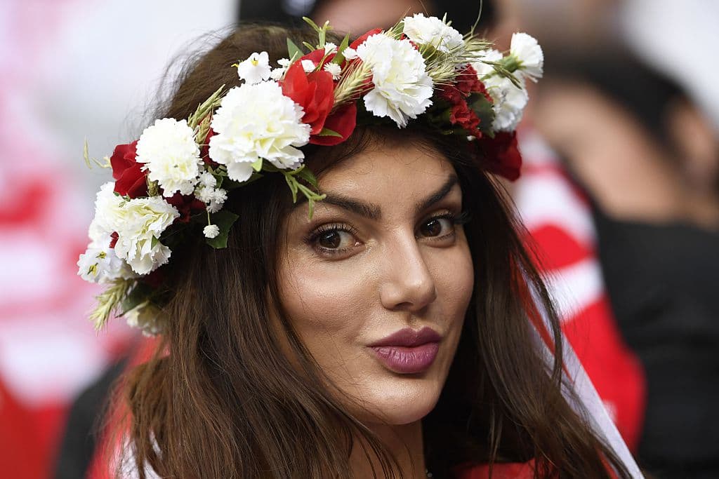 A Poland supporter looks on ahead of the Euro 2016 group C football match between Germany and Poland at the Stade de France stadium in Saint-Denis near Paris on June 16, 2016. / AFP / MIGUEL MEDINA (Photo credit should read MIGUEL MEDINA/AFP/Getty Images)