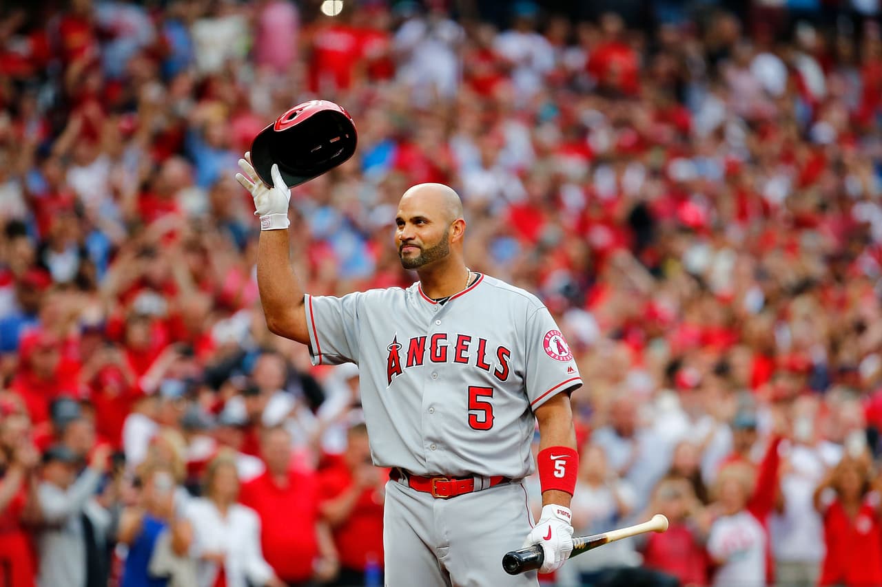 Los vacunó: Pujols llegó a 646 jonrones en su antigua casa de los Cardinals