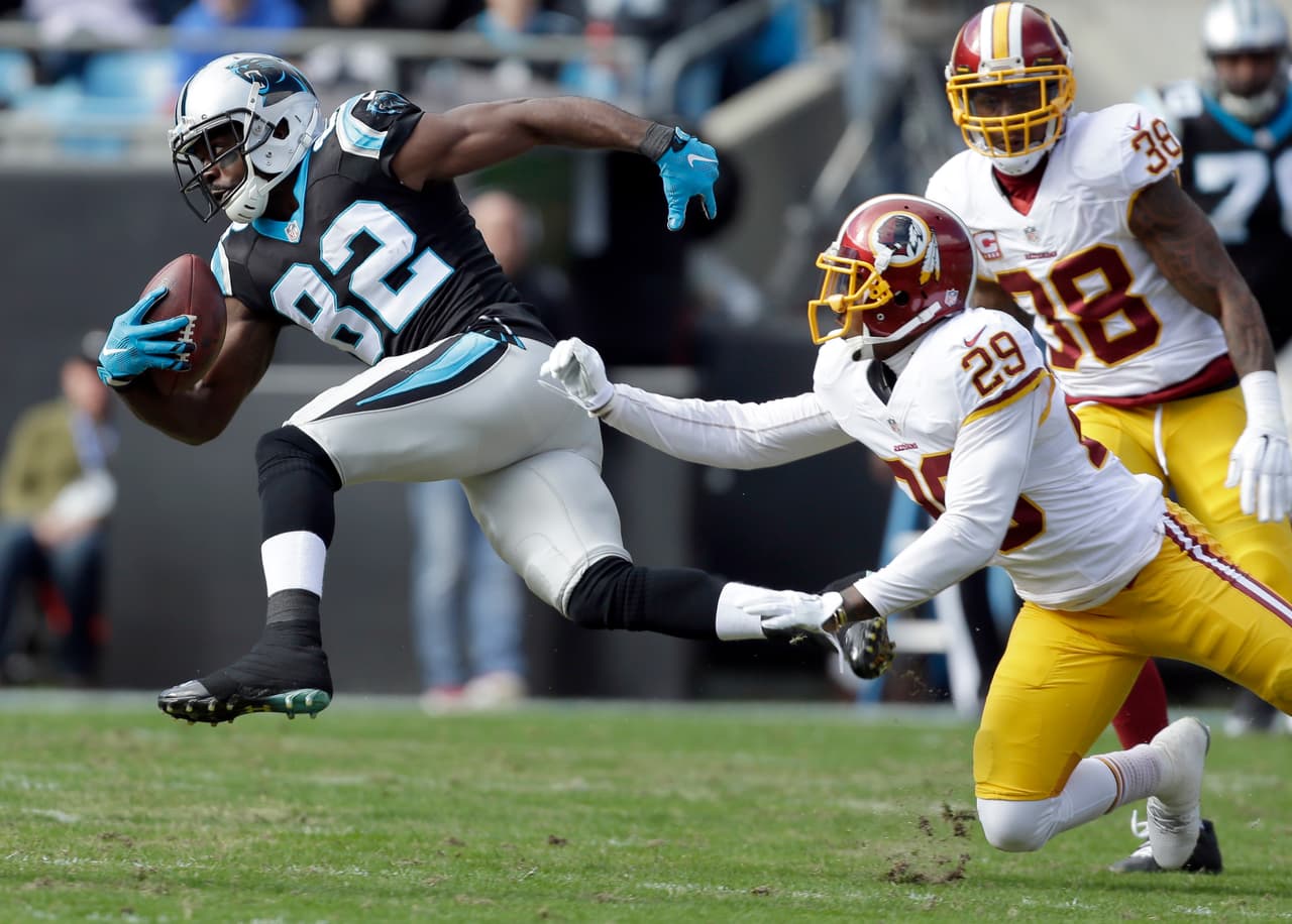 Cam Newton se lució con 5 pases de TD para que los Panthers mantuvieran su incontenible paso en la liga (10-0) al derrotar a los Redskins 44-16. Checa las mejores tomas del partido.