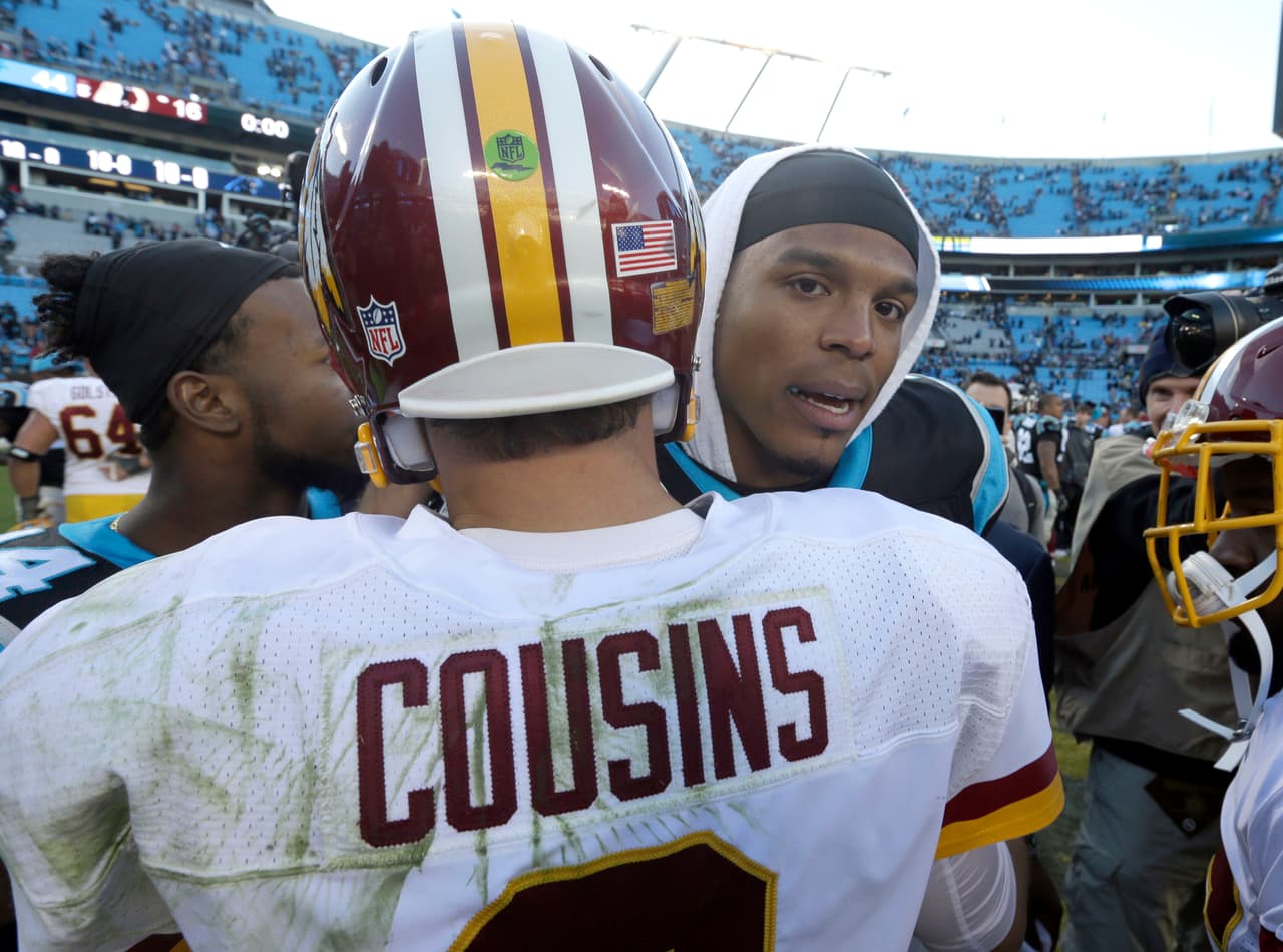 Cam Newton se lució con 5 pases de TD para que los Panthers mantuvieran su incontenible paso en la liga (10-0) al derrotar a los Redskins 44-16. Checa las mejores tomas del partido.