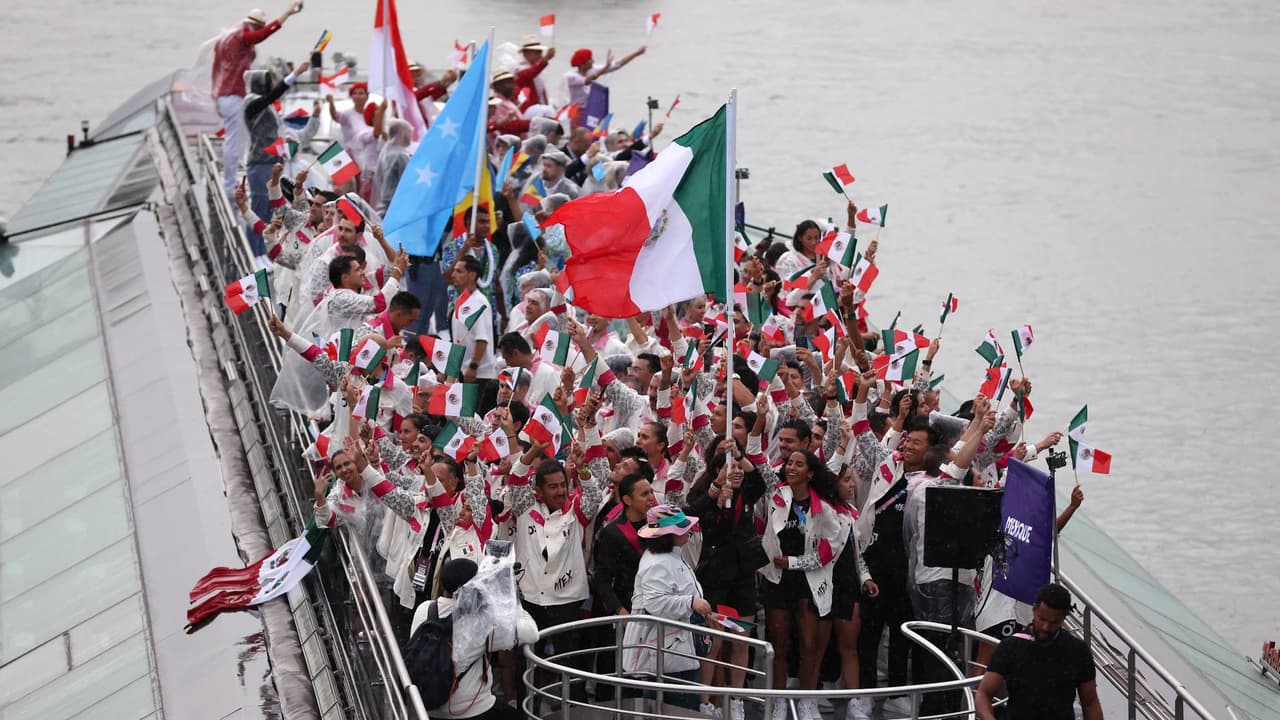 “¡Ay, ay, ayay!” Delegación mexicana canta el Cielito Lindo en JJOO