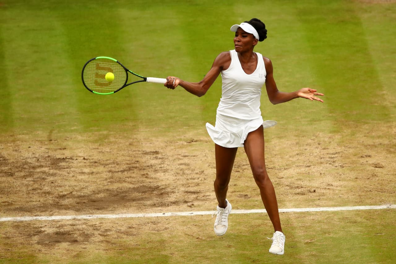 Venus se mostró errática durante el encuentro, cometiendo 24 errores no forzados durante el mismo.