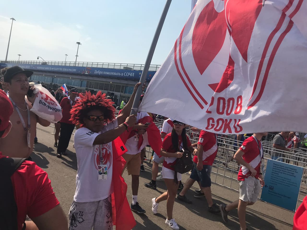 Los hinchas peruanos y australianos viven con emociones distintas su último duelo por el grupo C del Mundial, unos con la nostalgia de la despedida y los otros con la ilusión de aún llegar a octavos.