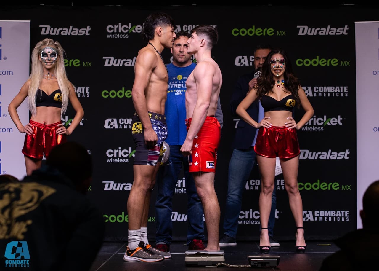 Gilbert Urbina (175.8 lbs)Angelo Treviño (174.3 lbs)