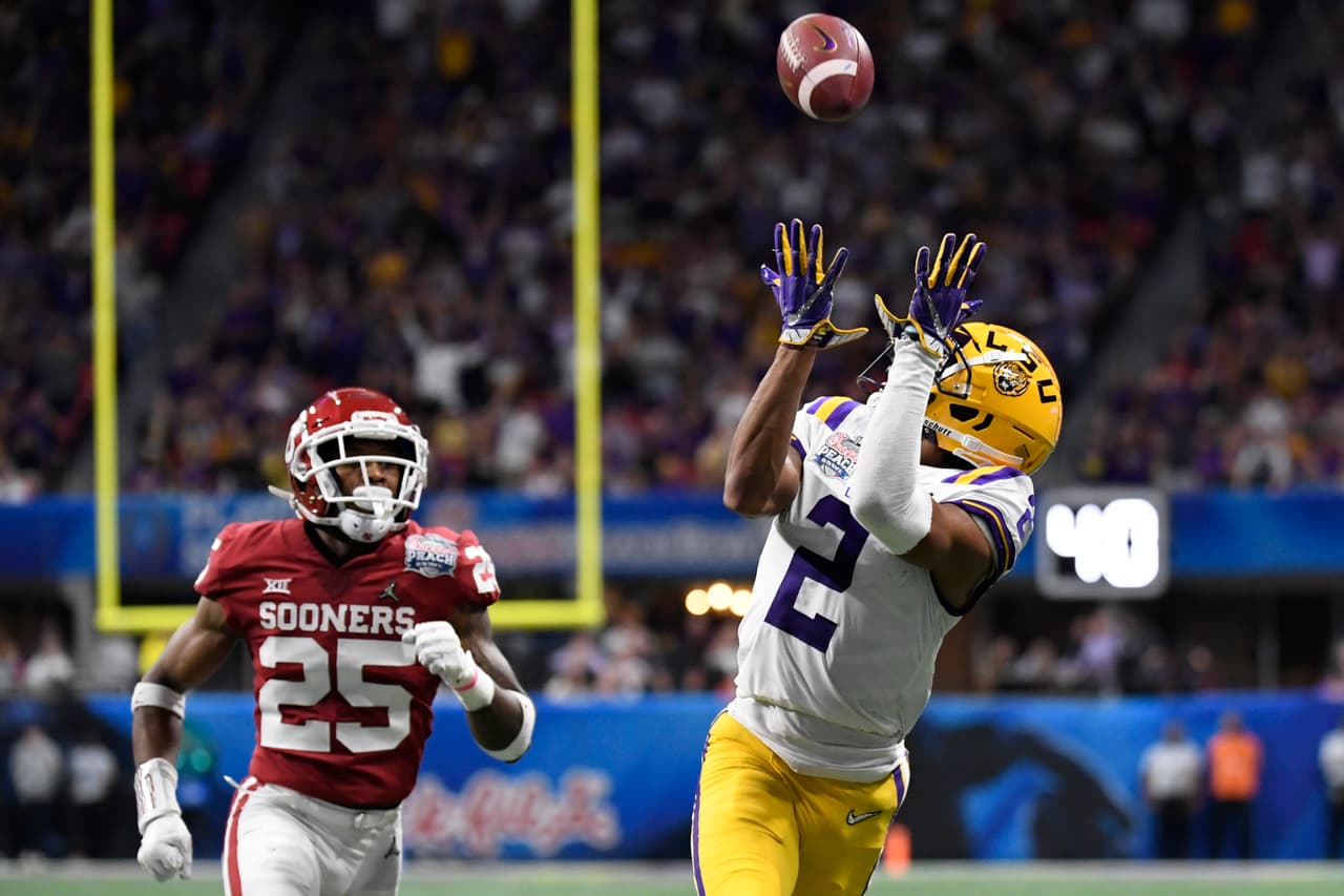 Los LSU Tigers no se apiadaron de los Oklahoma Sooners y los apalearon de manera inmisericorde en el Peach Bowl, y van a la Final Nacional.