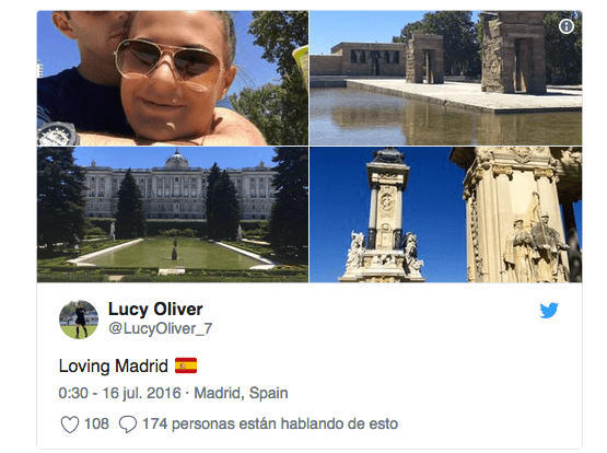 Como si no fuera suficiente, también los hinchas le recalcan su amor declarado por la ciudad de Madrid, lugar testigo de lo que ellos llaman 'robo' por el penalti de su eliminación.