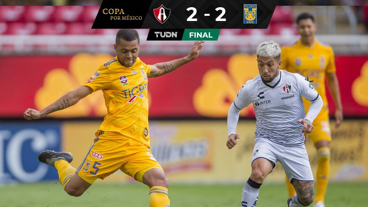 Tigres empata con Atlas y avanza a Semifinales de la Copa por México