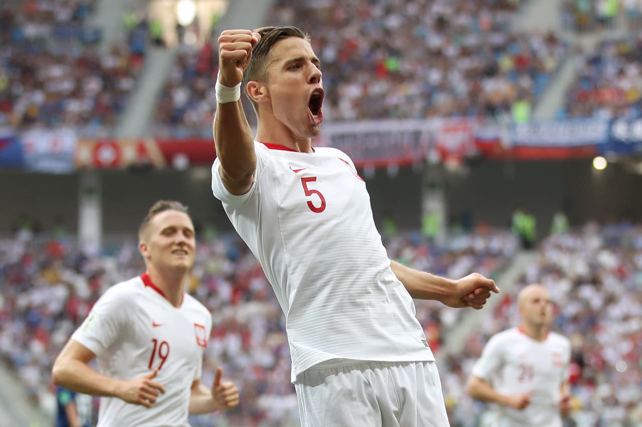 <b>6. Jan Bednarek (22 goles / Polonia) - </b>Un gol ante Japón.