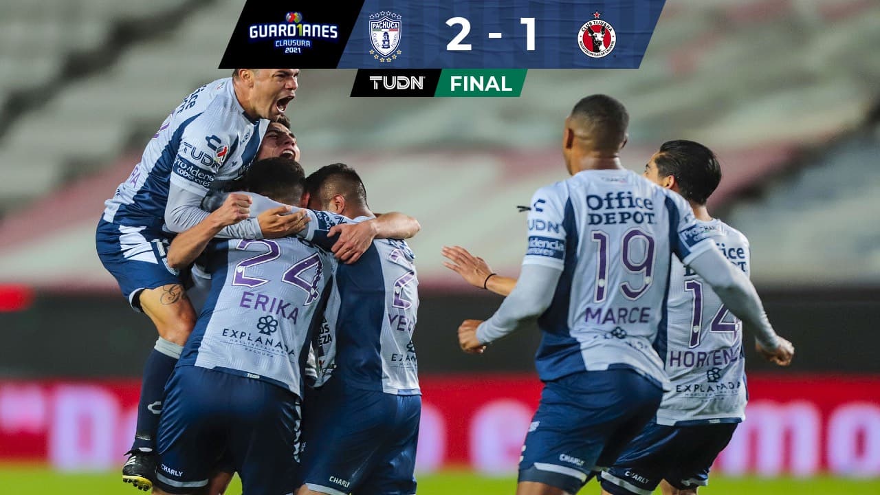 Luego de más de tres meses el Pachuca por fin volvió a ganar