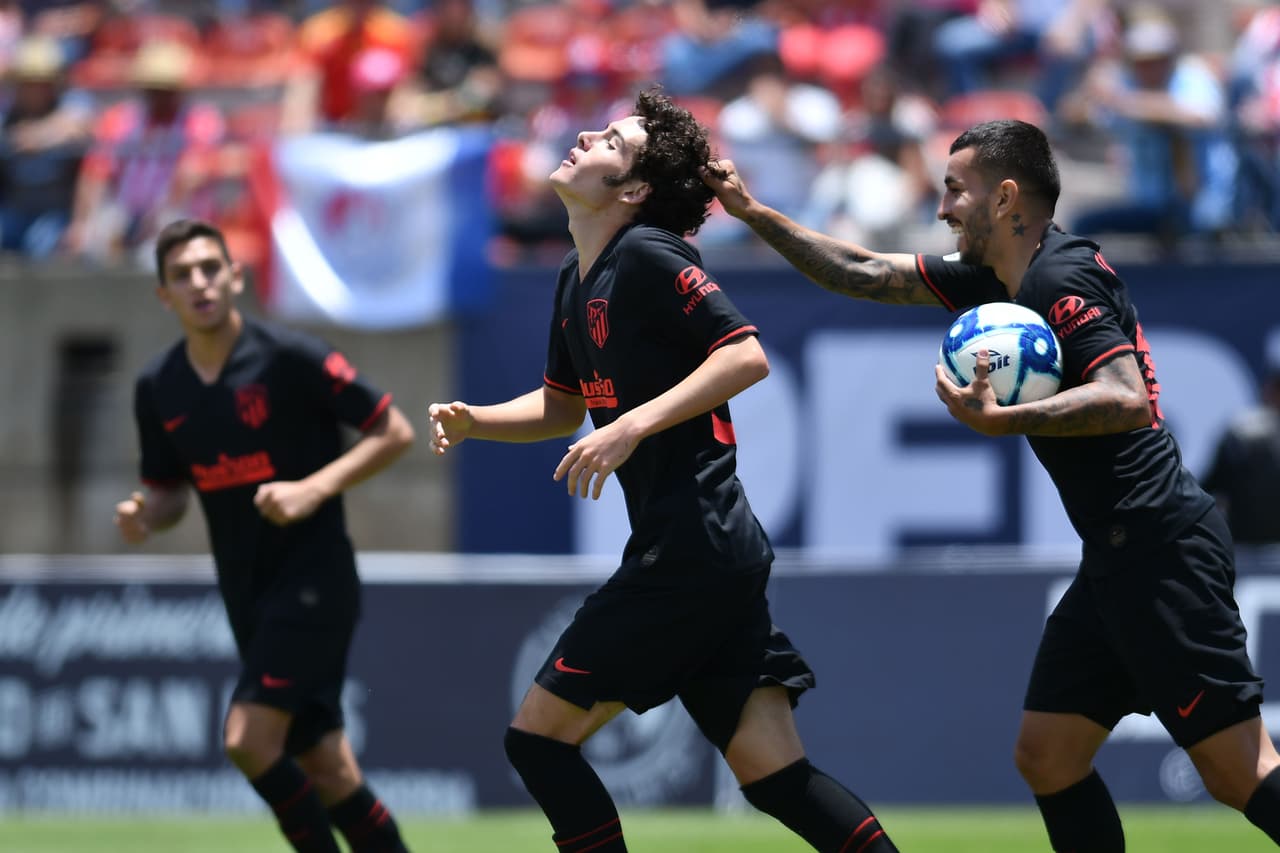 La remontada colchonera inició con el 1-1 de Sergio Camello.